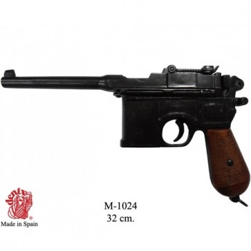 Denix pistola da collezione C96 grip bachelite tedesca C96