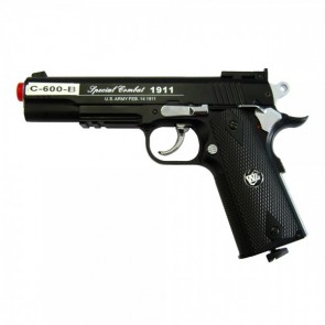 Wingun pistola co2 semi-scarrellante nera (c 600b)